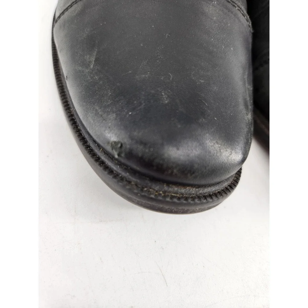 Florsheim Cap Toe Oxford Mens 9 D Black Leather Lace Up Dress Shoes 11704-001